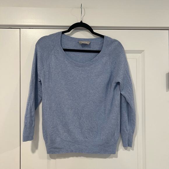 Everlane Women's‎ Crewneck Sweater Light Baby Blue Size XXS - Picture 1 of 8